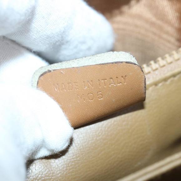 CELINE Macadam Canvas Shoulder Bag Beige Auth 82011 - Picture 12 of 16